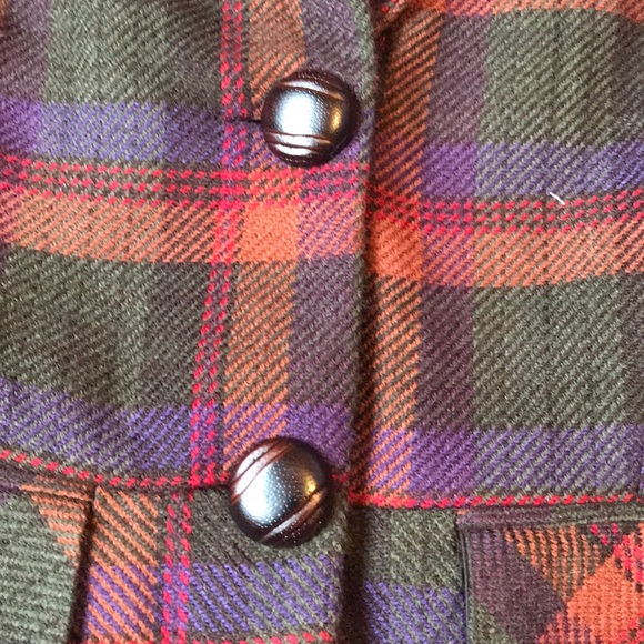 Vintage plaid blazer - Picture 10 of 12